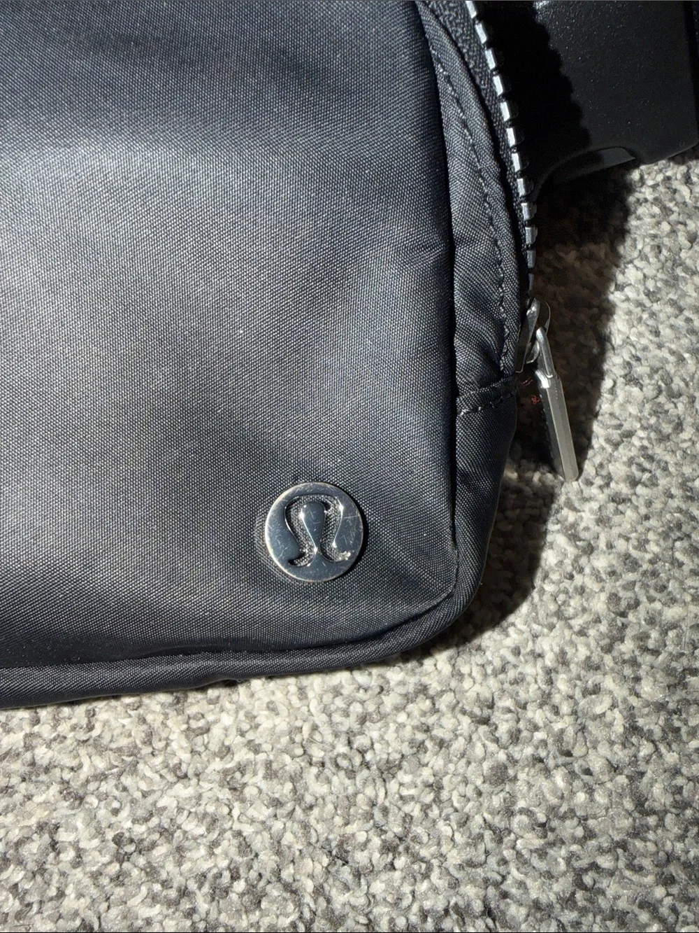 lululemon athletica Black Compact Sling Belt Bag